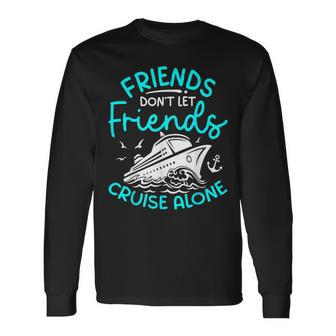 Cruise Squad 2024 Cruise Outfits Friends Family Matching Long Sleeve T-Shirt - Seseable