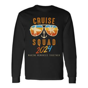 Cruise Squad Vacation Trip 2024 Matching Group Long Sleeve T-Shirt - Seseable