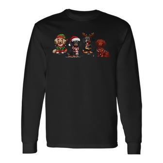 Crusoe And Friends Christmas Time 2023 Long Sleeve T-Shirt - Seseable