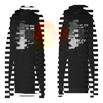 Cueilleur Cèpes Chasseur De Champignon T-shirt à manches longues - Cadeauxyz