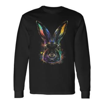 Cute Colourful Rabbit Langarmshirts - Geschenkecke