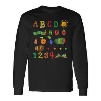 Cute Hungry Caterpillar Transformation Back To School Book Long Sleeve T-Shirt | Mazezy