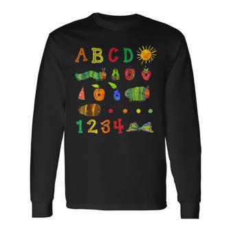 Cute Hungry Caterpillar Transformation Back To School Long Sleeve T-Shirt - Monsterry