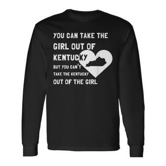 Cute Kentucky Long Sleeve T-Shirt - Seseable
