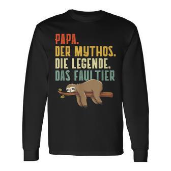 Dad Of Mythos Die Legend Dad Of Myth S Langarmshirts - Geschenkecke