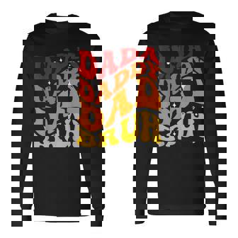 Dada Daddy Dad Bruh Awesome Like My Daughter Father's Day Long Sleeve T-Shirt | Mazezy