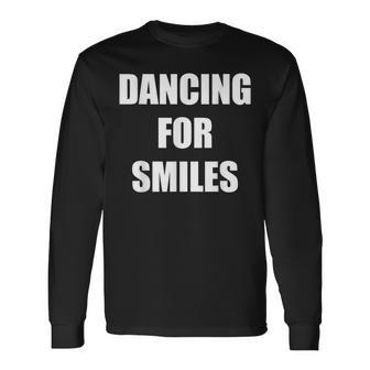 Dancing For Smiles Dancing Guy Meme Long Sleeve T-Shirt - Monsterry