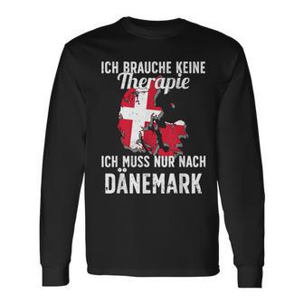 Danish Flag I Denmark Holiday I Denmark Langarmshirts - Geschenkecke