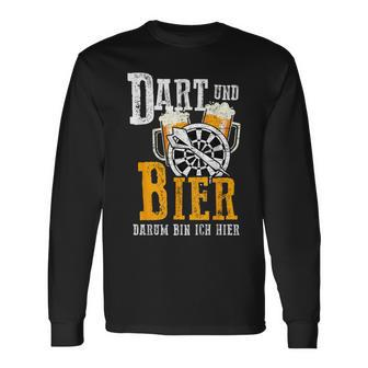 Dart Darter For Dart Player Langarmshirts - Seseable