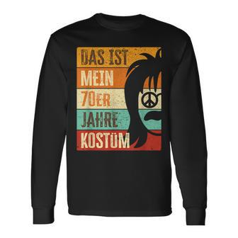 Das Ist Mein 70S Costume 70S Outfit S Langarmshirts - Seseable