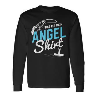 Das Ist Mein Angel Angler Fishing Trip Fish Fishing Langarmshirts - Seseable