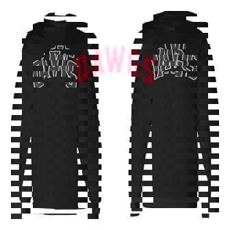 Dawgs Go Dawgs Sic Em Team Mascot School Spirit Game Day Long Sleeve T-Shirt - Seseable