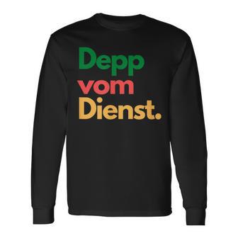 Deppom Dienst Langarmshirts - Geschenkecke