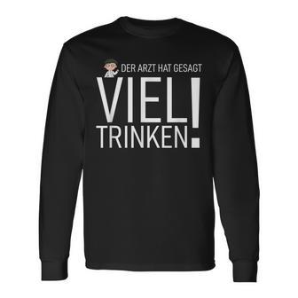 Der Arzt Hat Gesagtiel Trinken Alkohol Mädchen Mallorca Langarmshirts - Geschenkecke