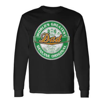 Der Beste Papa Der Welt Bester Papa Aller Zeitenatertag Langarmshirts - Geschenkecke