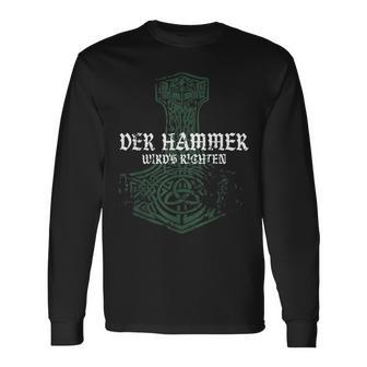 Der Hammer Wird's Richten Langarmshirts - Geschenkecke