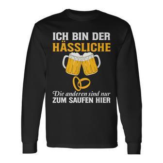 Der Hässliche Heiratet Wir Saufen Langarmshirts - Geschenkecke