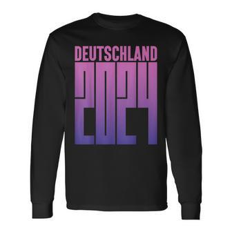 Deutschland 2024 Fan Love Diversity Germany Fanartikel Pride Langarmshirts - Seseable