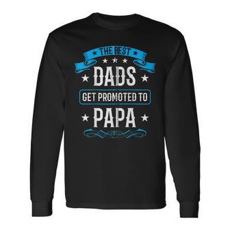 Die Bestenäter Werden Zum Papa Papaatertag Befördert Kapuzenjacke Langarmshirts - Geschenkecke