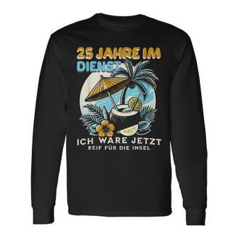 Dienstjubiläum & Firmenjubiläum 25 Jähriges Jubiläum Firma Langarmshirts - Geschenkecke