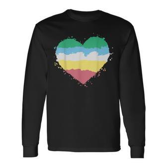 Disability Heart Disabilities Month Disability Long Sleeve T-Shirt - Monsterry DE