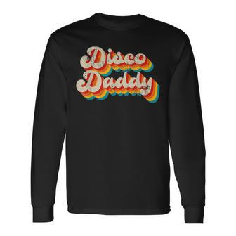 Disco Costume 70S Clothes Daddy Long Sleeve T-Shirt - Seseable
