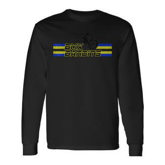 Distressed 80S Bmx Bandits Long Sleeve T-Shirt - Thegiftio UK