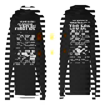 Divertida Cerveza Cosas Que Hago Tiempo Libre Tomar Cerveza Camiseta de manga larga - Regaloses