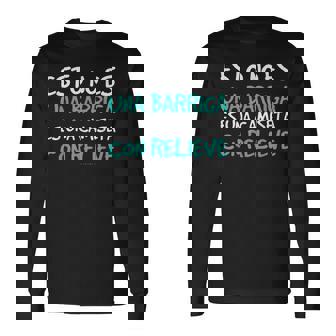 Divertida Gordo No Barriga Con Relieve Camiseta de manga larga - Regaloses