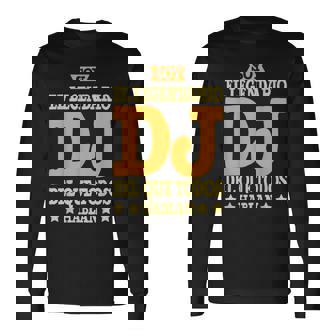 Dj Profesión Divertida Dj Camiseta de manga larga - Regaloses