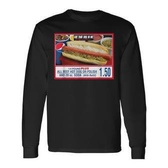 I Got That Dog In Me Hot Dog Long Sleeve T-Shirt - Seseable