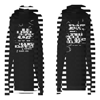 I Don't Shoot Blanks Baby Shower Dad Est 2024 Gender Reveal Long Sleeve T-Shirt - Thegiftio