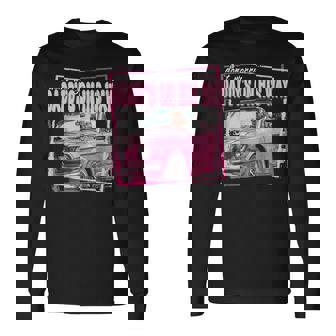 Dont Worry Daddys On His Way Trump In Pink Car 2024 Long Sleeve T-Shirt - Monsterry