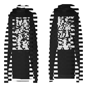 In My Double Digits Era Retro 10 Year Old 10Th Birthday Girl Long Sleeve T-Shirt - Seseable