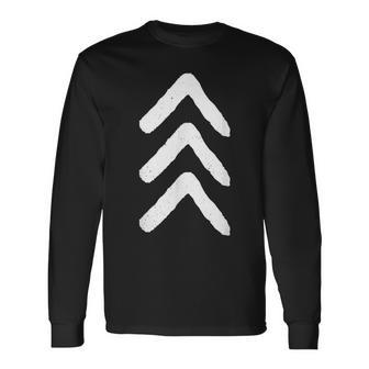 Down Syndrome Awareness 3 Arrow The Lucky Few Long Sleeve T-Shirt - Monsterry