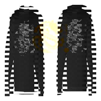 Dragón Para El Año Nuevo Chino 2024 Horóscopo Chino 2024 Camiseta de manga larga - Regaloses