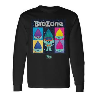 Dreamworks Trolls Band Together Brozone Long Sleeve T-Shirt - Seseable