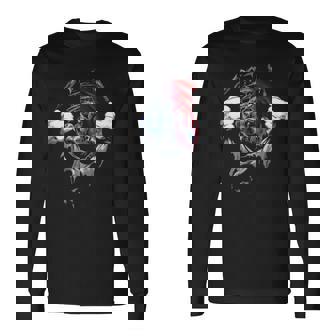 Drum Inside Long Sleeve T-Shirt | Mazezy