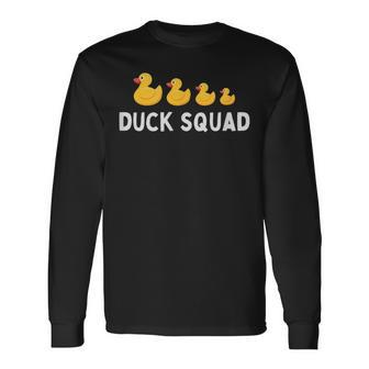 Duck Squad Cool Ducks Long Sleeve T-Shirt | Mazezy