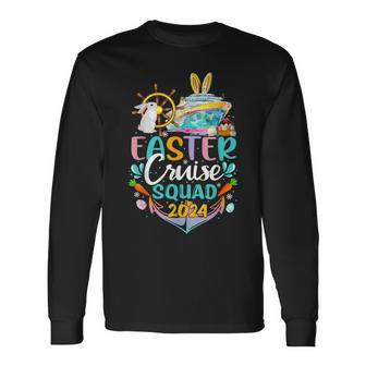 Easter Cruise 2024 Squad Cruising Holiday Family Matching Long Sleeve T-Shirt | Mazezy
