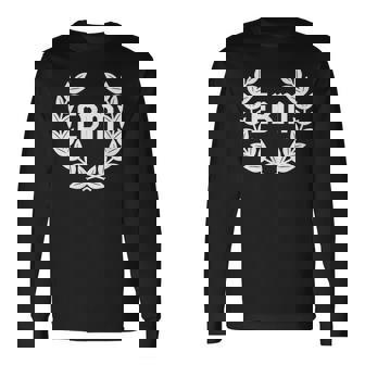 Ebm Electronic Body Music Old School Front Camiseta de manga larga - Regaloses