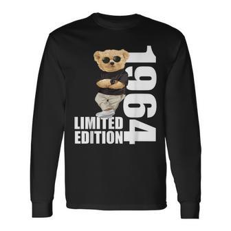 Edición Limitada 1964 Osos Cumpleaños 1964Intage 1964 Camiseta de manga larga - Regaloses