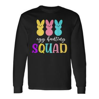 Egg Hunting Squad Easter Essential Egger 2024 Long Sleeve T-Shirt | Mazezy