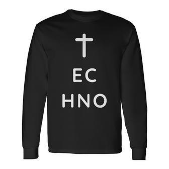 El Techno Es Mi Religión Regalo Techno Camiseta de manga larga - Regaloses