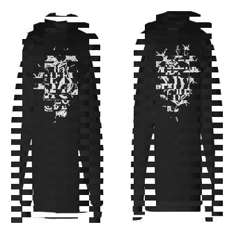 Elder Emo Club Vintage Barbed Heart Punk Emo Long Sleeve T-Shirt - Thegiftio