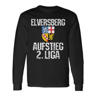 Elversberg Saarland Sve 07 Fan 2 League Aufsteigung 2023 Football Langarmshirts - Seseable