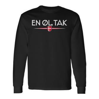 En Øl Tak Denmark Langarmshirts - Geschenkecke