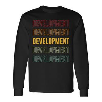 Entwicklungsstolz Entwicklung Langarmshirts - Seseable
