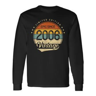 Epic Since 2006 Limited Edition Vintage Long Sleeve T-Shirt - Monsterry UK