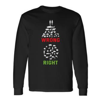 Equality Human And Animal Rights Activists Long Sleeve T-Shirt - Monsterry UK